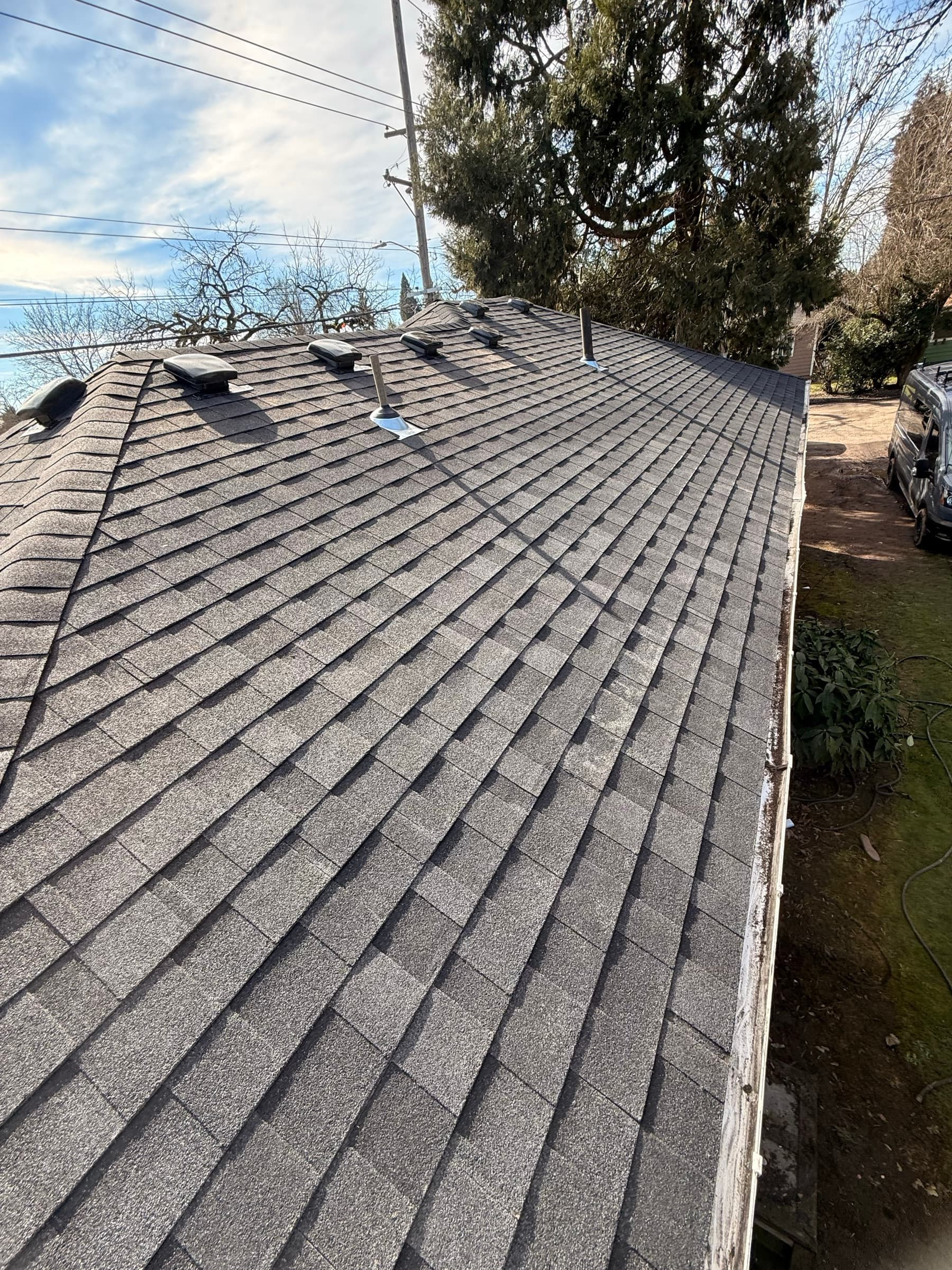 New construction build — roofing and siding by Denali Builders Construction Portland OR